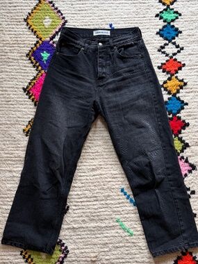 Caron Callahan Raina jeans in faded black size 26